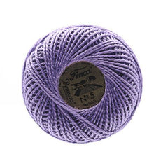 Presencia Perle Cotton Size 5 - 2699 Medium Lavender