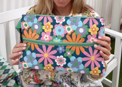 Project Ten Monstera Double Zip Project Bag