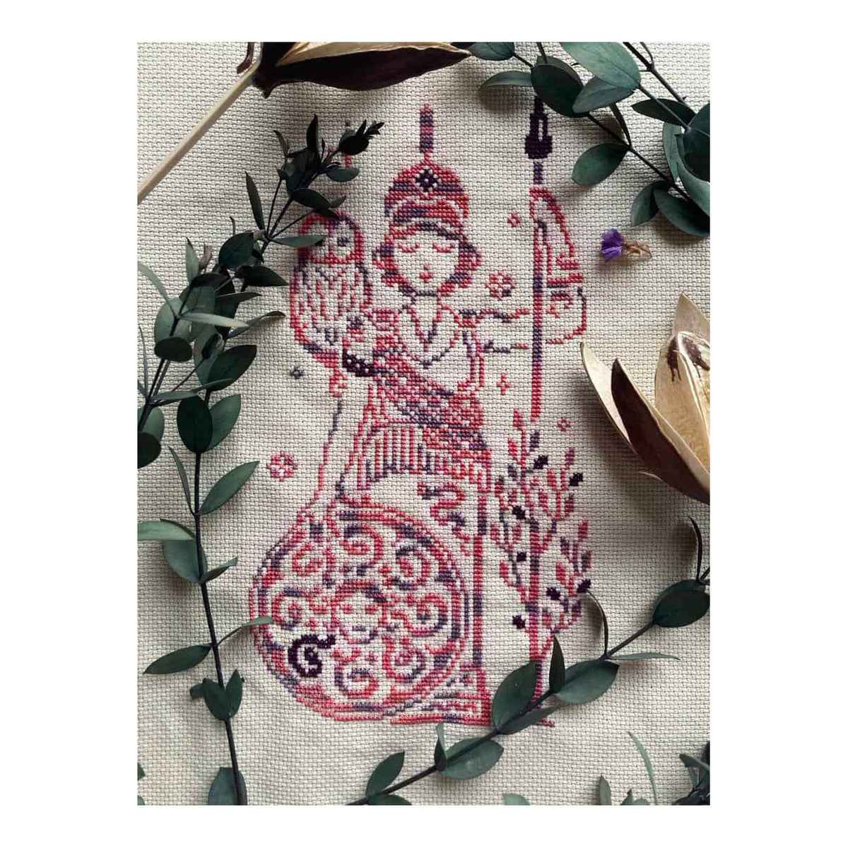 Quaternion Creations Athena Cross Stitch Pattern
