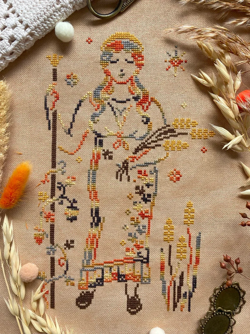 Quaternion Creations Demeter Cross Stitch Pattern