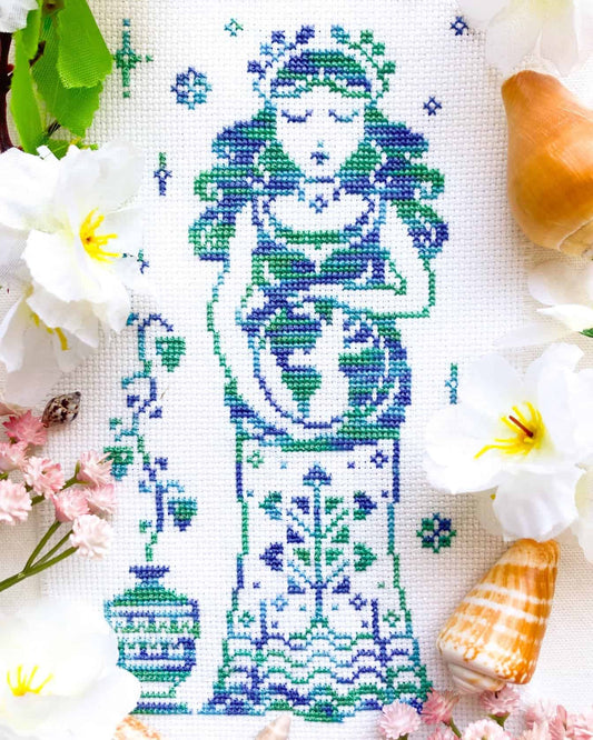 Quaternion Creations Gaia Cross Stitch Pattern