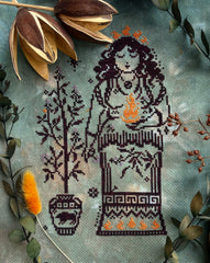 Quaternion Creations Hestia Cross Stitch Pattern