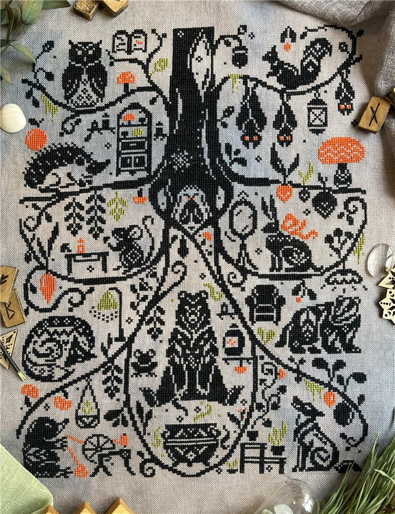 Quaternion Creations The Burrow Tales Cross Stitch Pattern