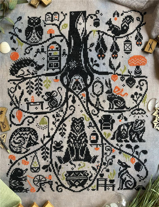 Quaternion Creations The Burrow Tales Cross Stitch Pattern