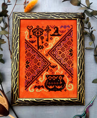 Quaternion Creations The Cauldron and the Key Cross Stitch Pattern