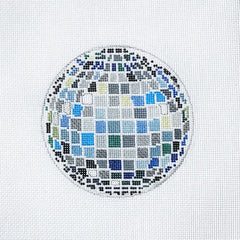 Rachel Barri Disco Ball Needlepoint Canvas