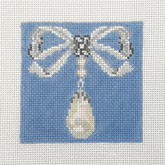 Rachel Barri Pearl Drop Needlepoint Canvas