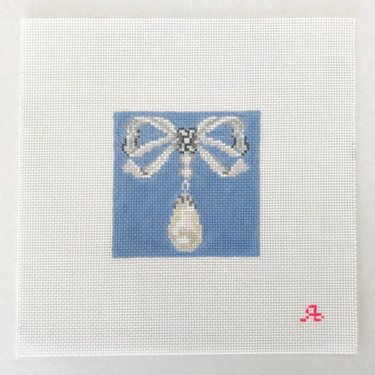 Rachel Barri Pearl Drop Needlepoint Canvas