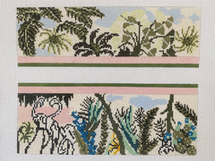 Rachel Barri Palm Beach Clutch Needlepoint Canvas