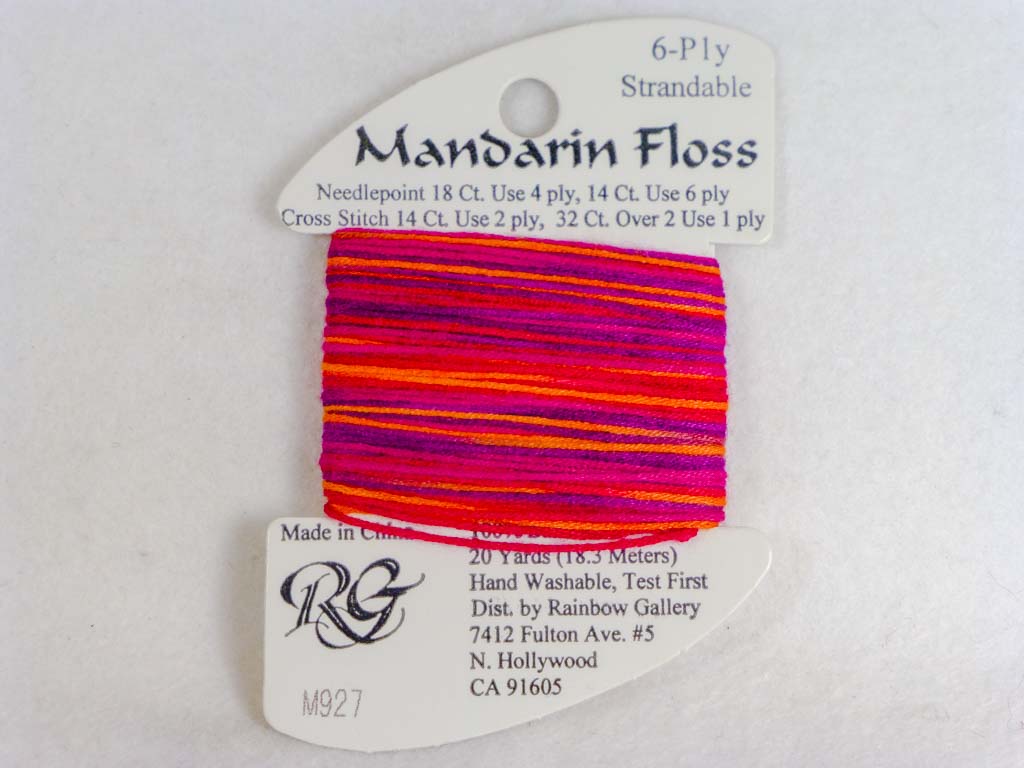 Rainbow Gallery Mandarin Floss - 927 Mardi Gras