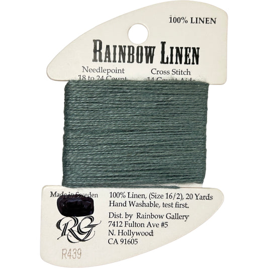 Rainbow Gallery  Rainbow Linen - 439 Dark Gray Green