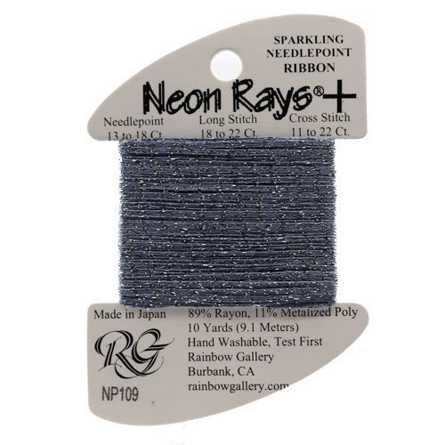 Rainbow Gallery Neon Rays Plus - 109 Pewter