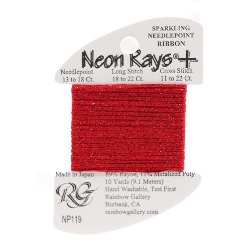 Rainbow Gallery Neon Rays Plus - 119 Candy Apple