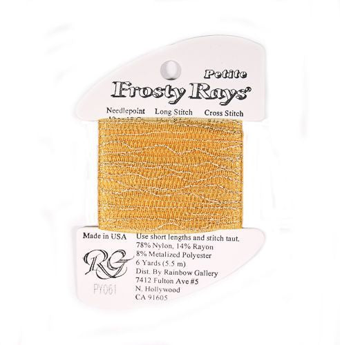Rainbow Gallery Petite Frosty Rays - 061 Yellow Gloss