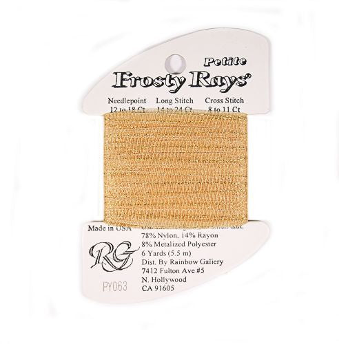 Rainbow Gallery Petite Frosty Rays - 063 Medium Tan Gloss