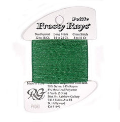 Rainbow Gallery Petite Frosty Rays - 083 Medium Christmas Green Gloss