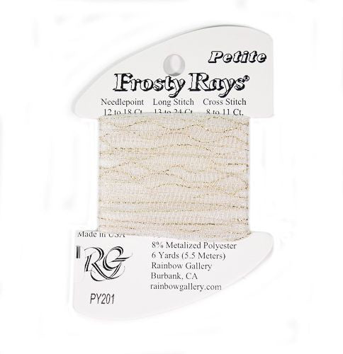 Rainbow Gallery Petite Frosty Rays - 201 Pale Gold Ice