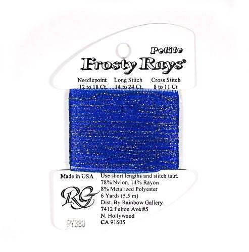 Rainbow Gallery Petite Frosty Rays - 380 Brite Blue Gloss