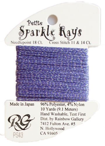 Rainbow Gallery Petite Sparkle Rays - 43 Dark Lavender