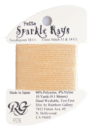 Rainbow Gallery Petite Sparkle Rays - 76 Orange Shine