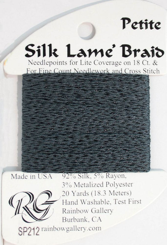 Rainbow Gallery Silk Lame Braid Petite - 212 Castlerock