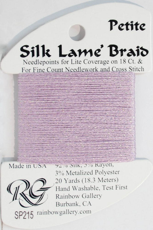 Rainbow Gallery Silk Lame Braid Petite - 215 Soft Amethyst