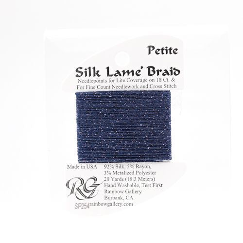 Rainbow Gallery Silk Lame Braid Petite - 254 Deep Periwinkle