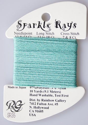 Rainbow Gallery Sparkle Rays - 35 Aqua