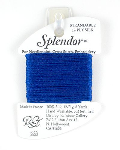 Rainbow Gallery Splendor - 0859 Indigo Blue