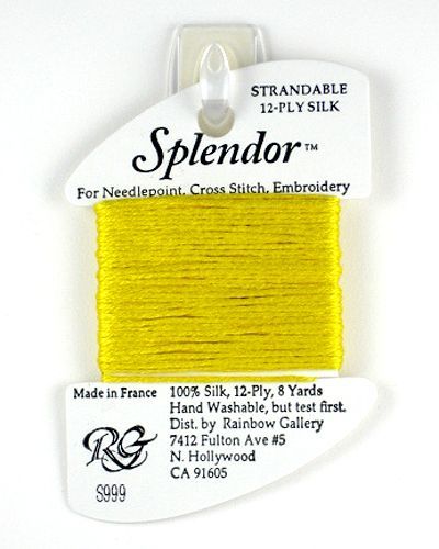 Rainbow Gallery Splendor - 0999 Brite Yellow