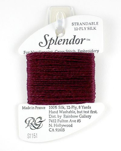 Rainbow Gallery Splendor - 1151 Very Dark Raspberry