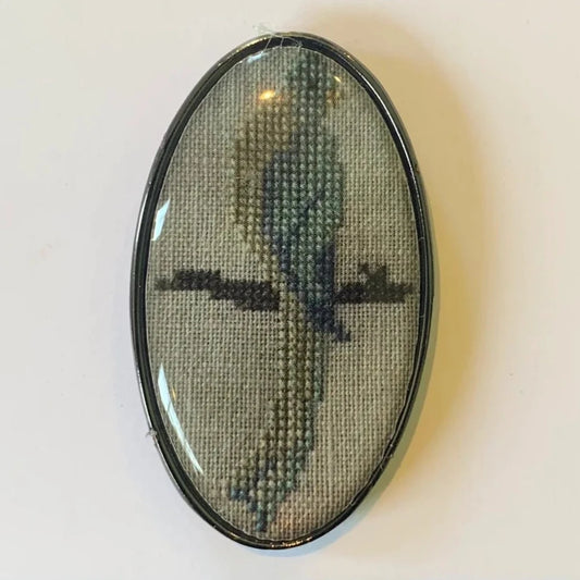 Rebel Stitcher Designs Blue Bird Needle Minder