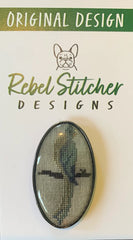 Rebel Stitcher Designs Blue Bird Needle Minder