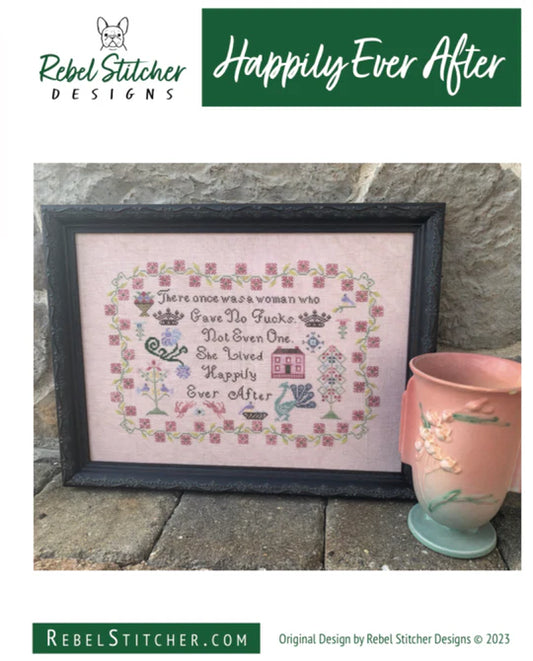 Rebel Stitcher Designs Happily Ever After Cross Stitch Pattern