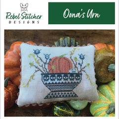 Rebel Stitcher Designs Oona's Urn Cross Stitch Pattern