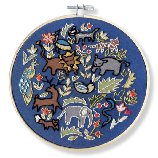 Rikrack Wildlife Embroidery Kit