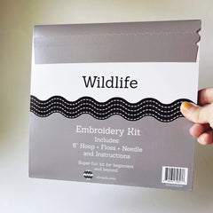 Rikrack Wildlife Embroidery Kit