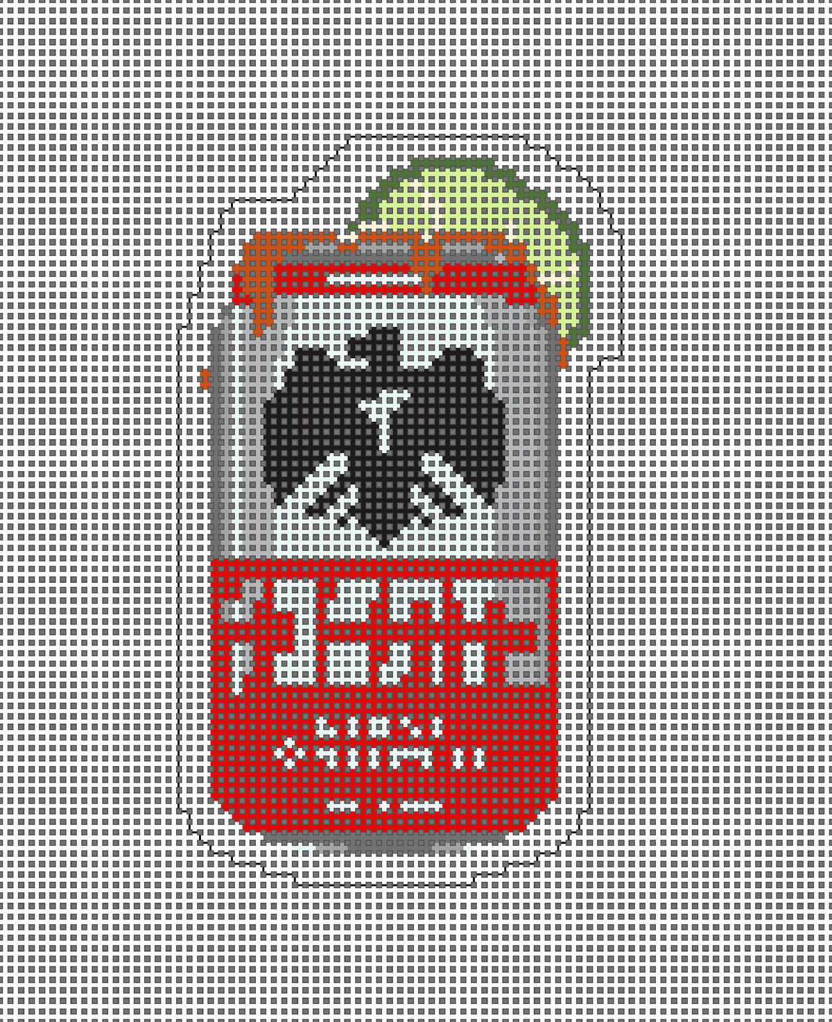 Rittenhouse Needlepoint Cerveza Preparada Needlepoint Canvas