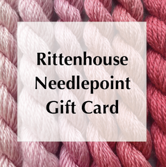 Rittenhouse Needlepoint Gift Card