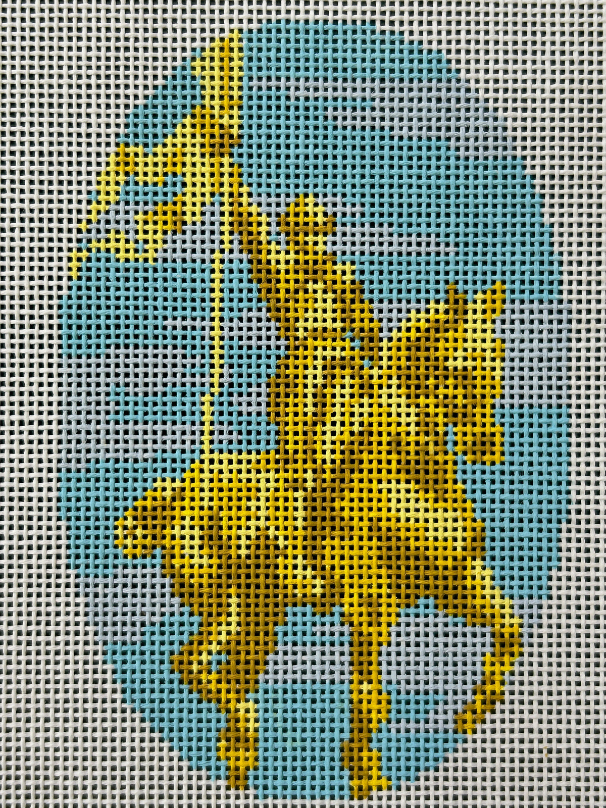 Rittenhouse Needlepoint Philadelphia Joan of Arc Statue Needlepoint Canvas