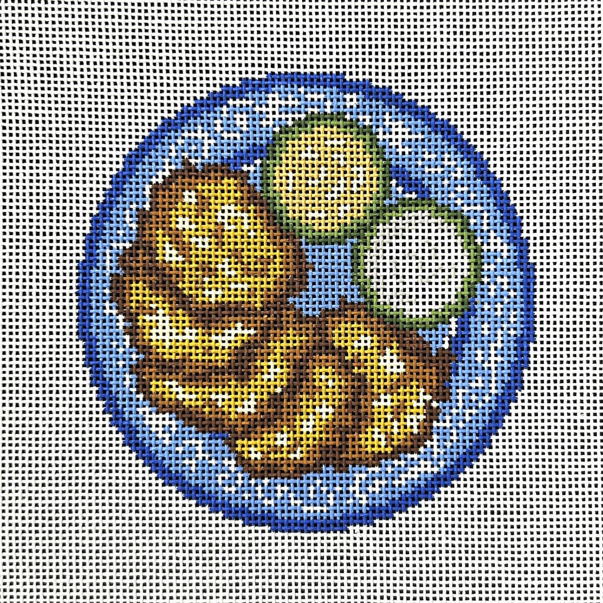 Rittenhouse Needlepoint Potato Latkes Needlepoint Canvas