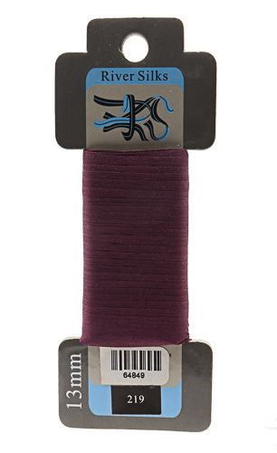 River Silks Ribbon 13mm - 219 Eggplant