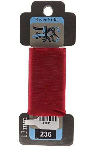 River Silks Ribbon 13mm - 236 Dark Red