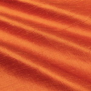 Finishing: Silk Dupioni - Clementine