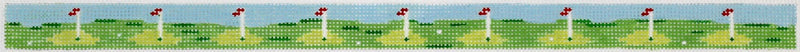 Kate Dickerson Needlepoint Collections Sunglass Strap Golf Putting Greens Needlepoint Canvas