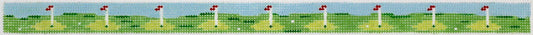 Kate Dickerson Needlepoint Collections Sunglass Strap Golf Putting Greens Needlepoint Canvas