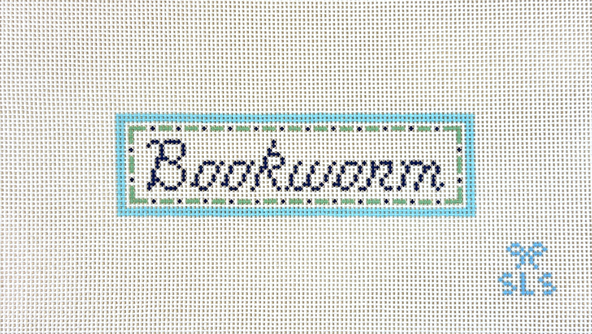 SLS Needlepoint Bookworm Needlepoint Canvas