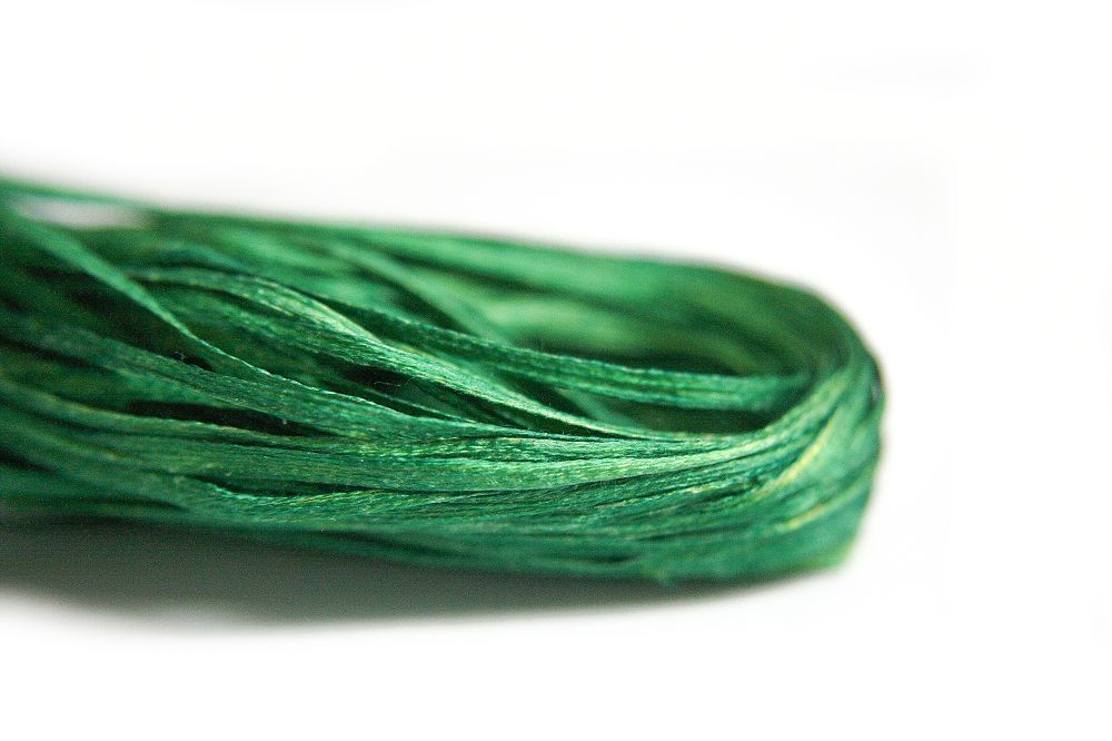 Silk Road Straw Silk - 0452 Christmas Green