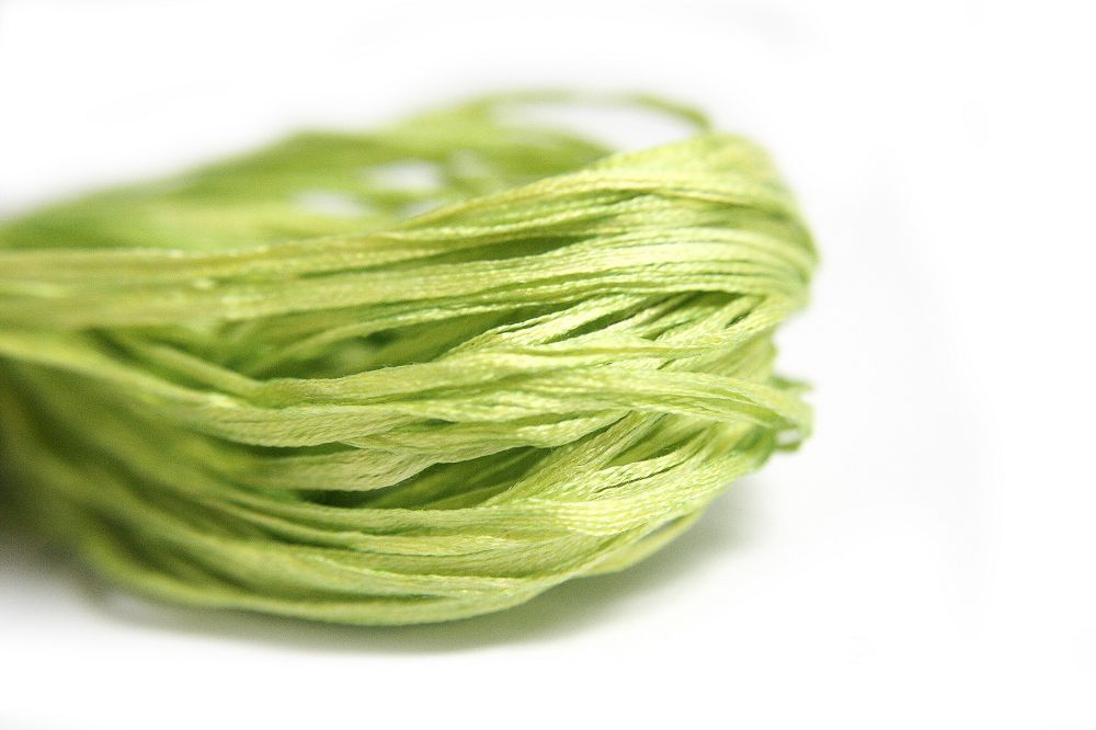 Silk Road Straw Silk - 0470 Lime Lime