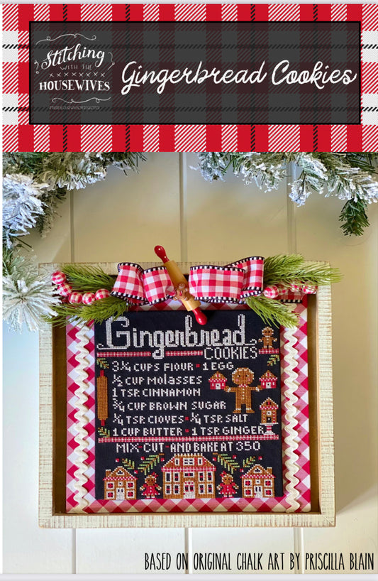 Stitching with the Housewives Gingerbread Cookies Cross Stitch Pattern